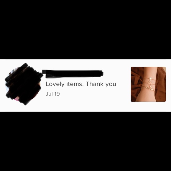 *HOST PICK* Dainty bracelet/bangle 4 piece set - Picture 5 of 5